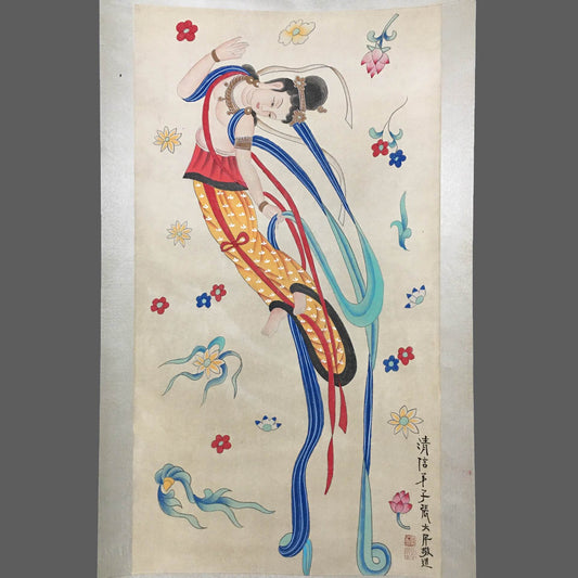 張大千中堂佛像畫 - 九州墨閣