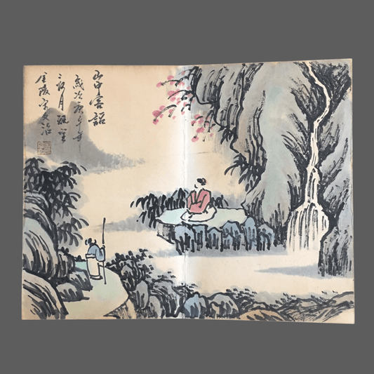 宋文治冊頁山水畫 - 九州墨閣