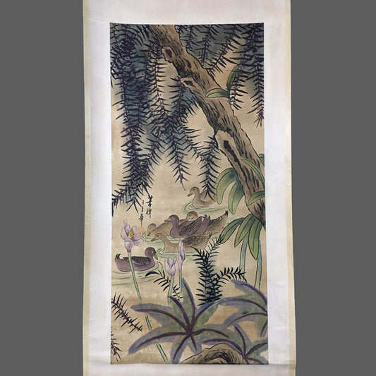 李苦禪中堂花鳥畫 - 九州墨閣