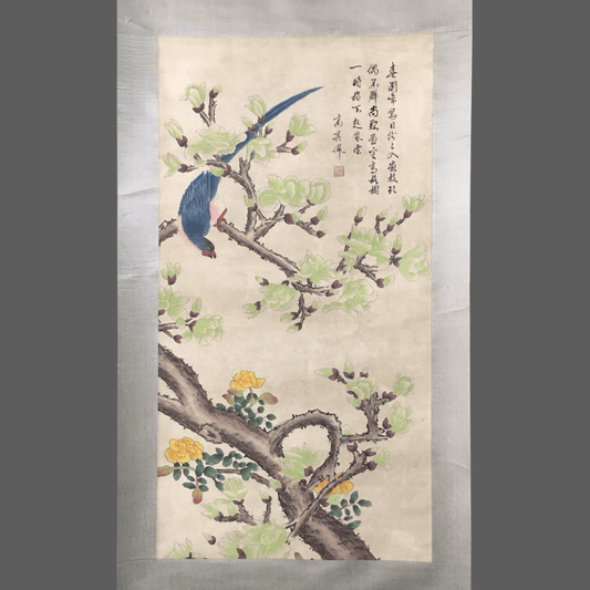 高其佩中堂花鳥畫 - 九州墨閣