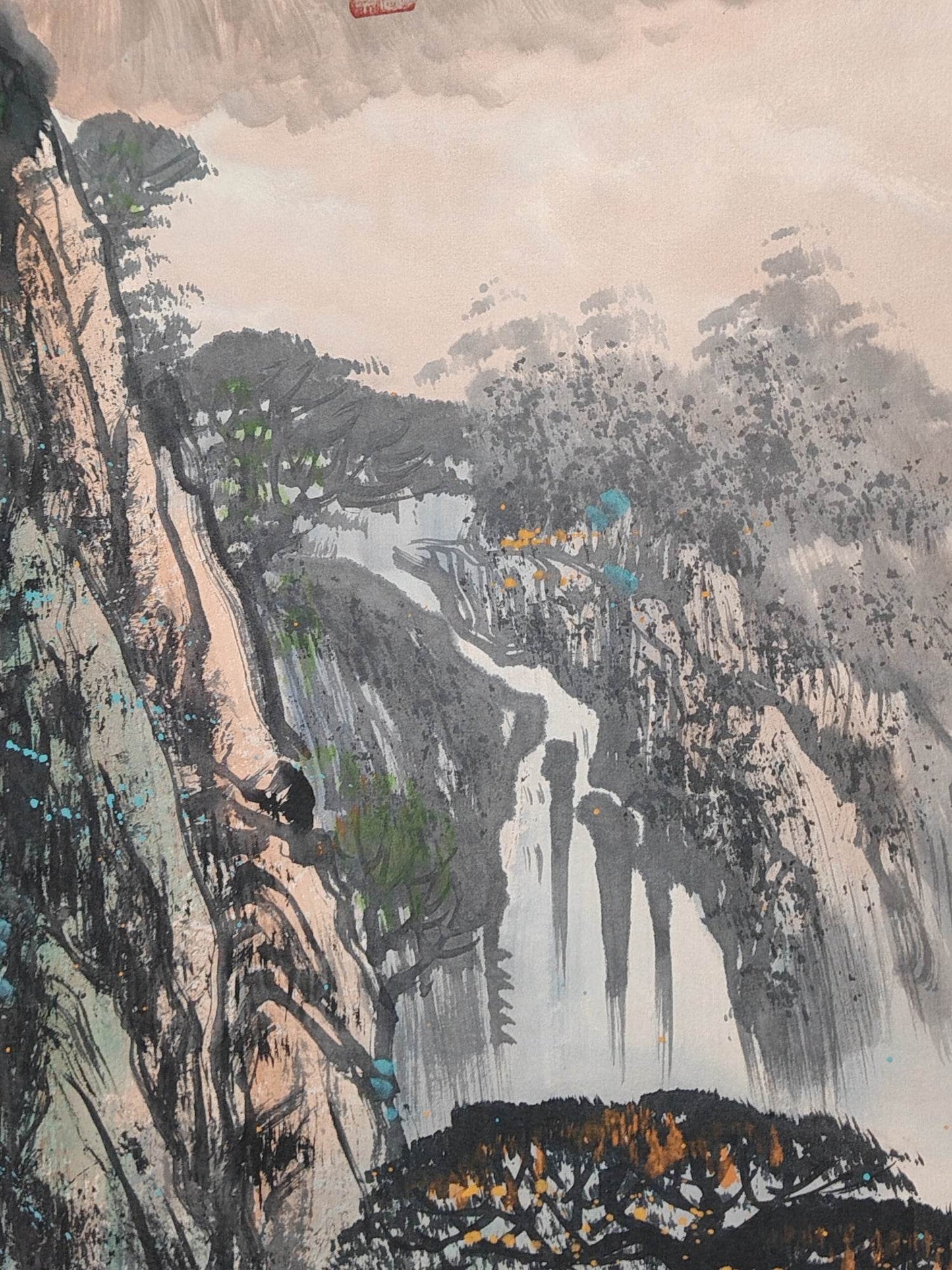 趙望雲橫幅山水畫 - 九州墨閣