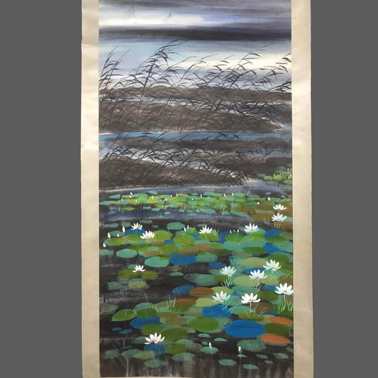 林風眠中堂山水畫 - 九州墨閣