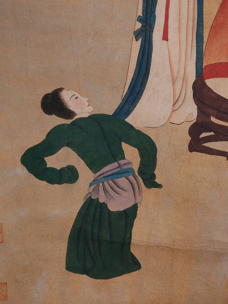 顧閎中中堂人物畫