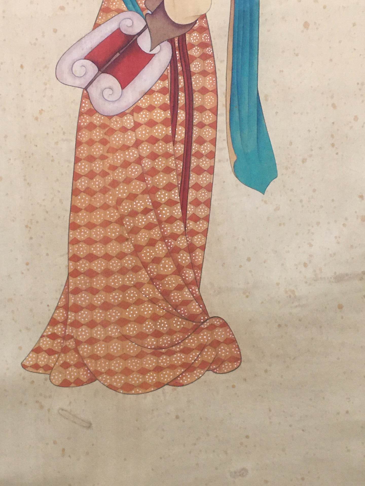 張大千中堂仕女畫 - 九州墨閣
