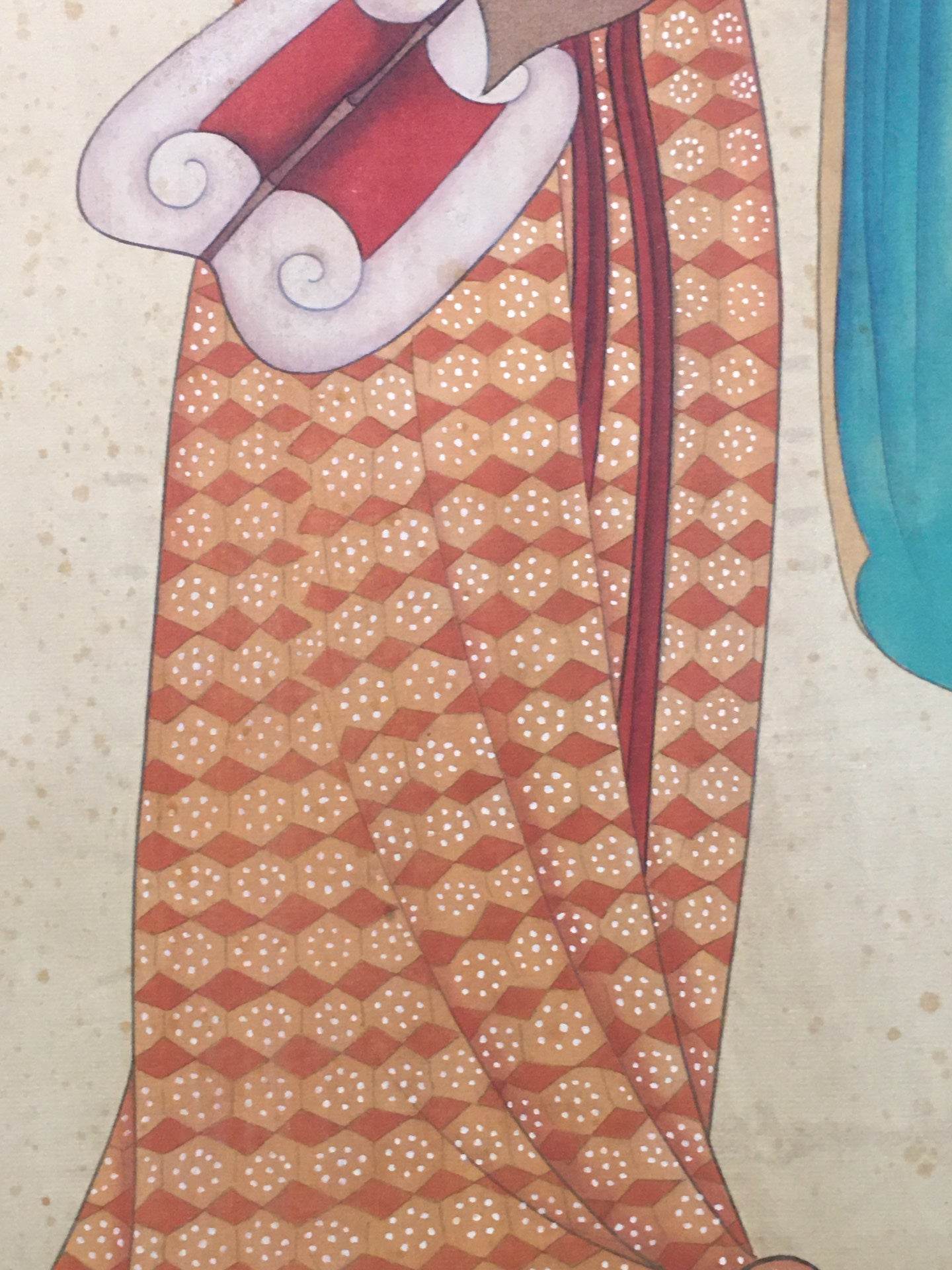 張大千中堂仕女畫 - 九州墨閣