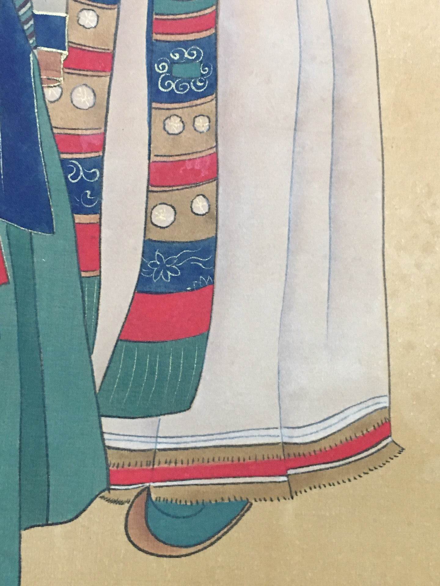 張大千中堂仕女畫 - 九州墨閣