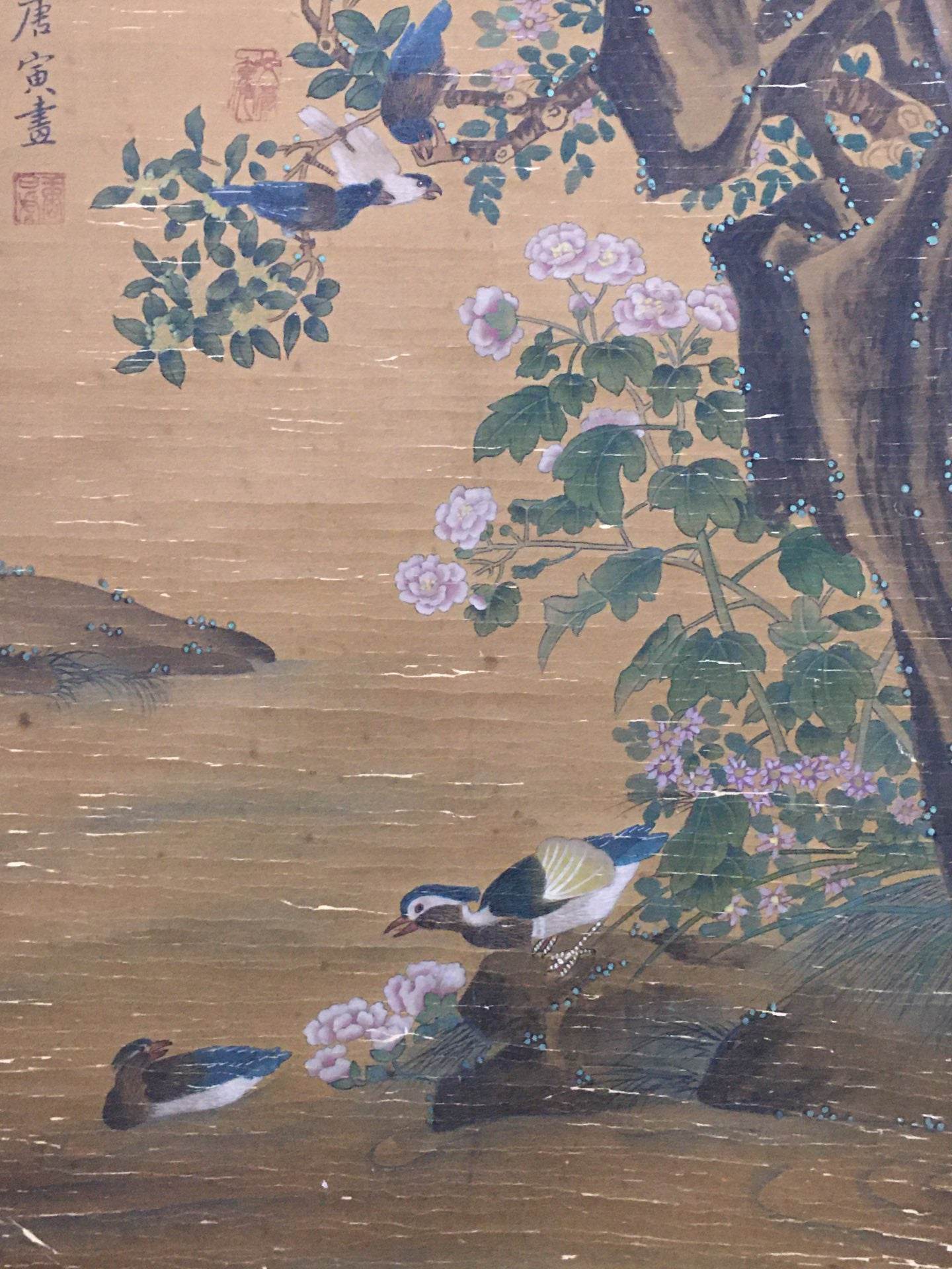 唐寅中堂花鳥畫 - 九州墨閣