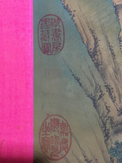 劉松年中堂山水畫 - 九州墨閣