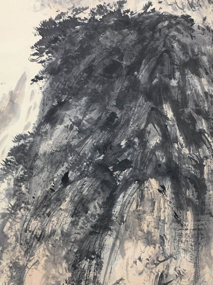 傅抱石中堂山水畫 - 九州墨閣