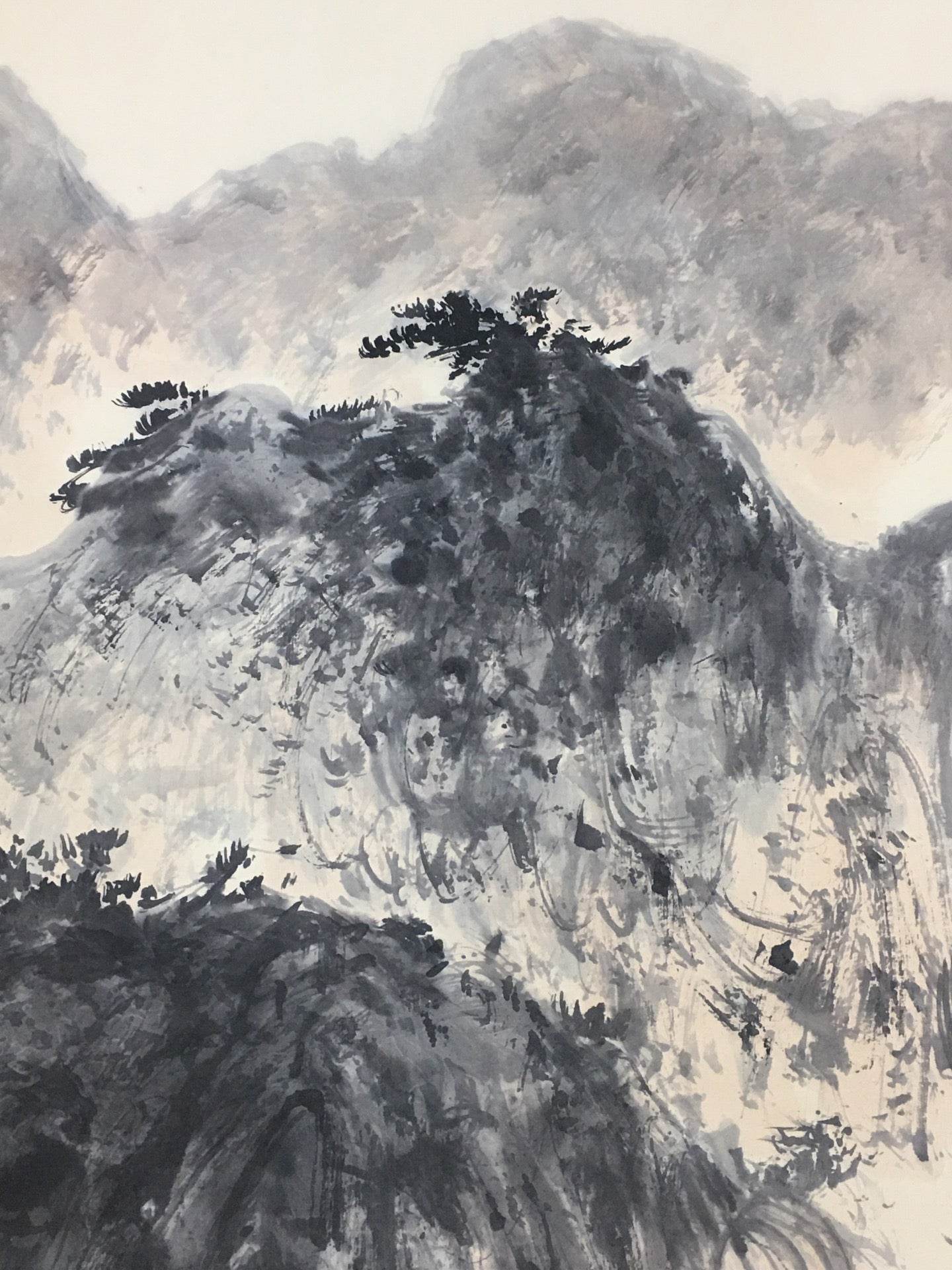 傅抱石中堂山水畫 - 九州墨閣