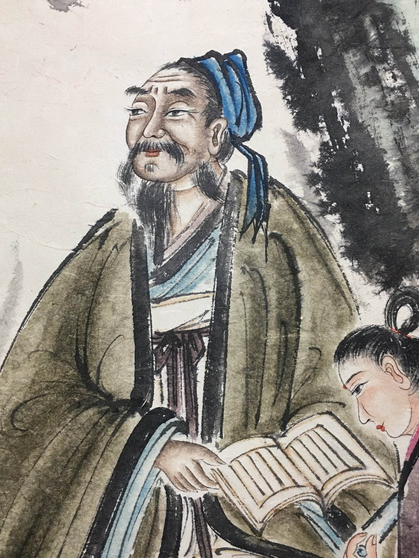 傅抱石中堂人物畫 - 九州墨閣