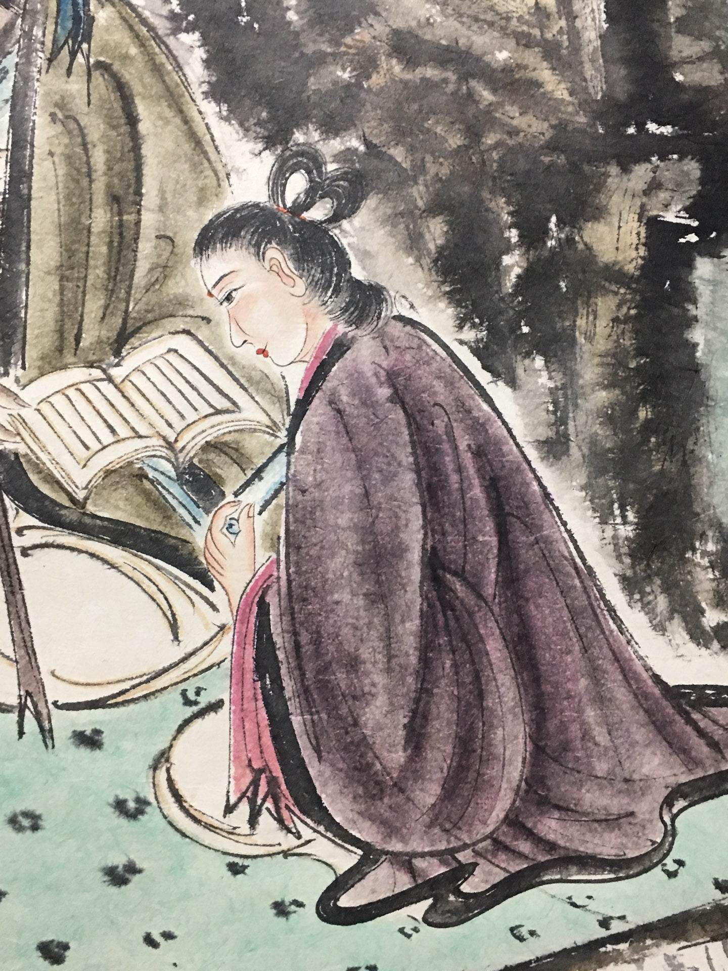傅抱石中堂人物畫 - 九州墨閣