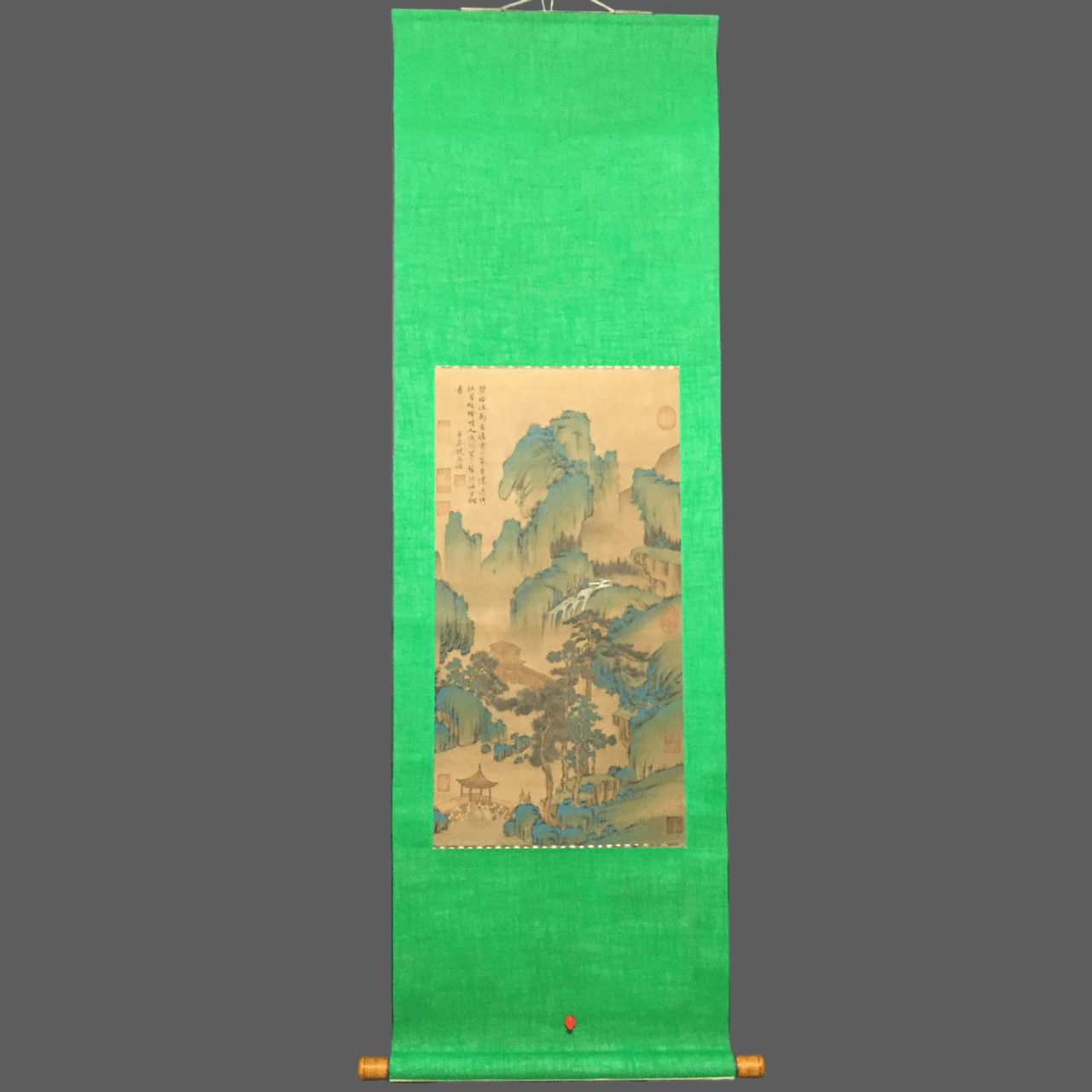 趙孟頫中堂山水畫 - 九州墨閣