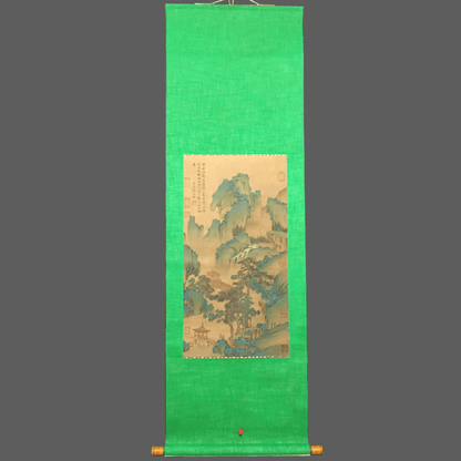 趙孟頫中堂山水畫 - 九州墨閣