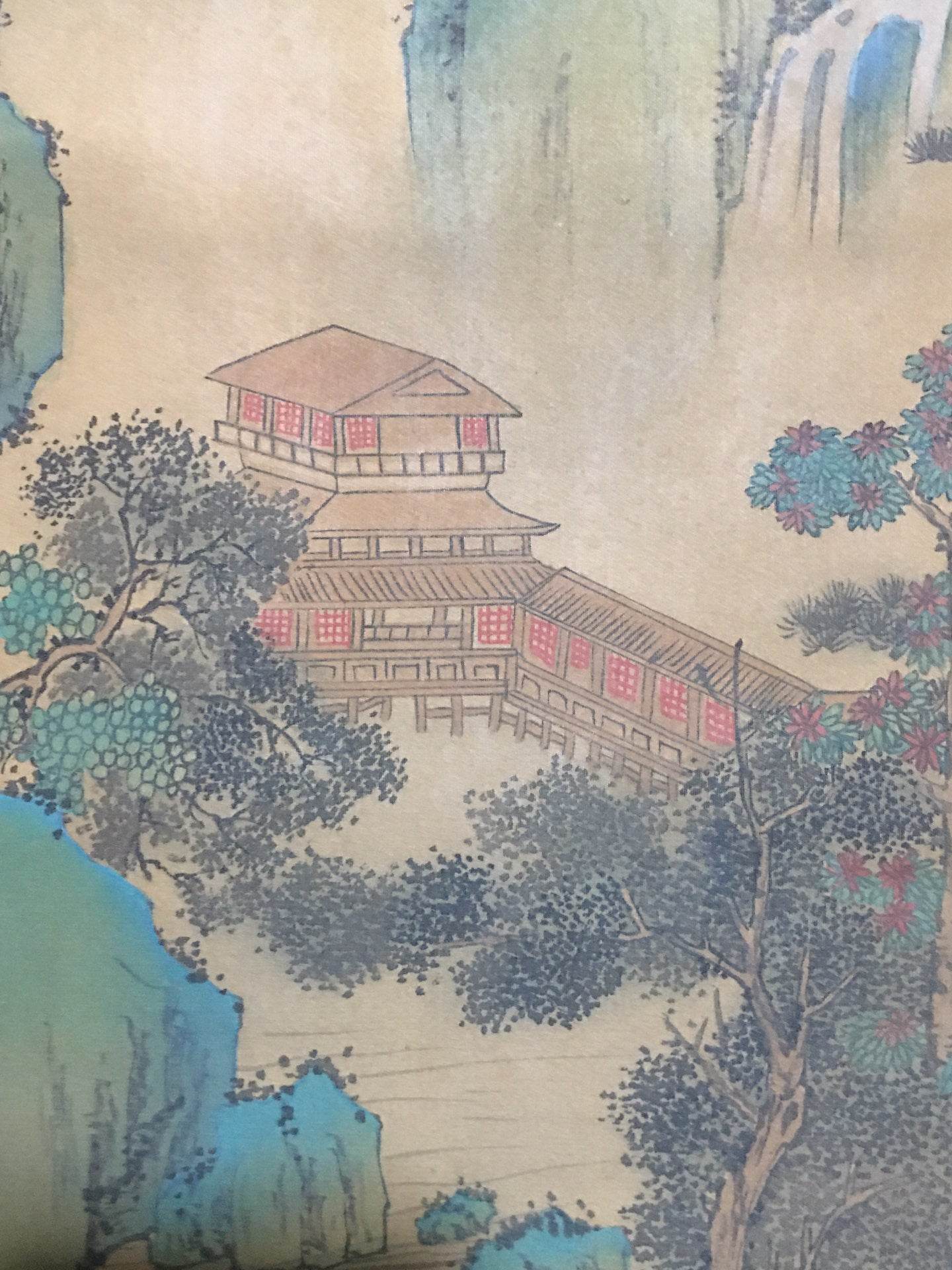 趙孟頫中堂山水畫 - 九州墨閣