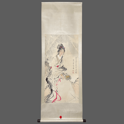 白伯驊中堂仕女畫 - 九州墨閣