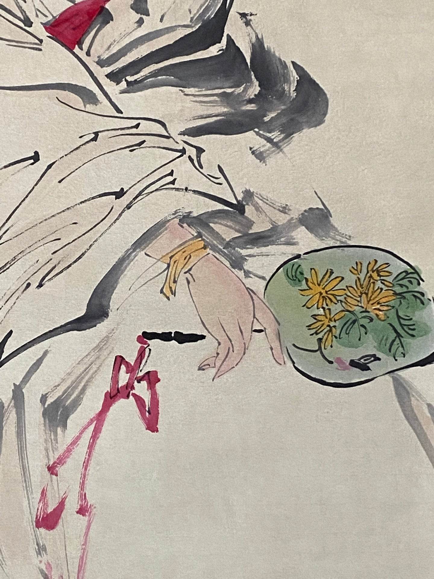 白伯驊中堂仕女畫 - 九州墨閣