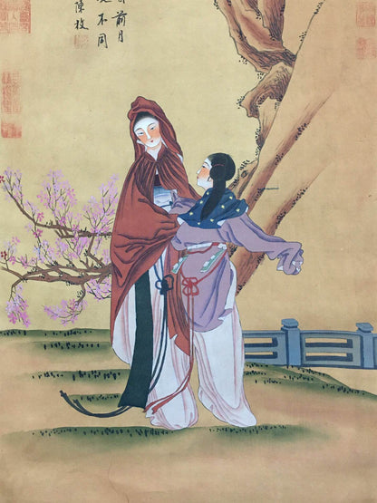 陳枚中堂仕女畫 - 九州墨閣