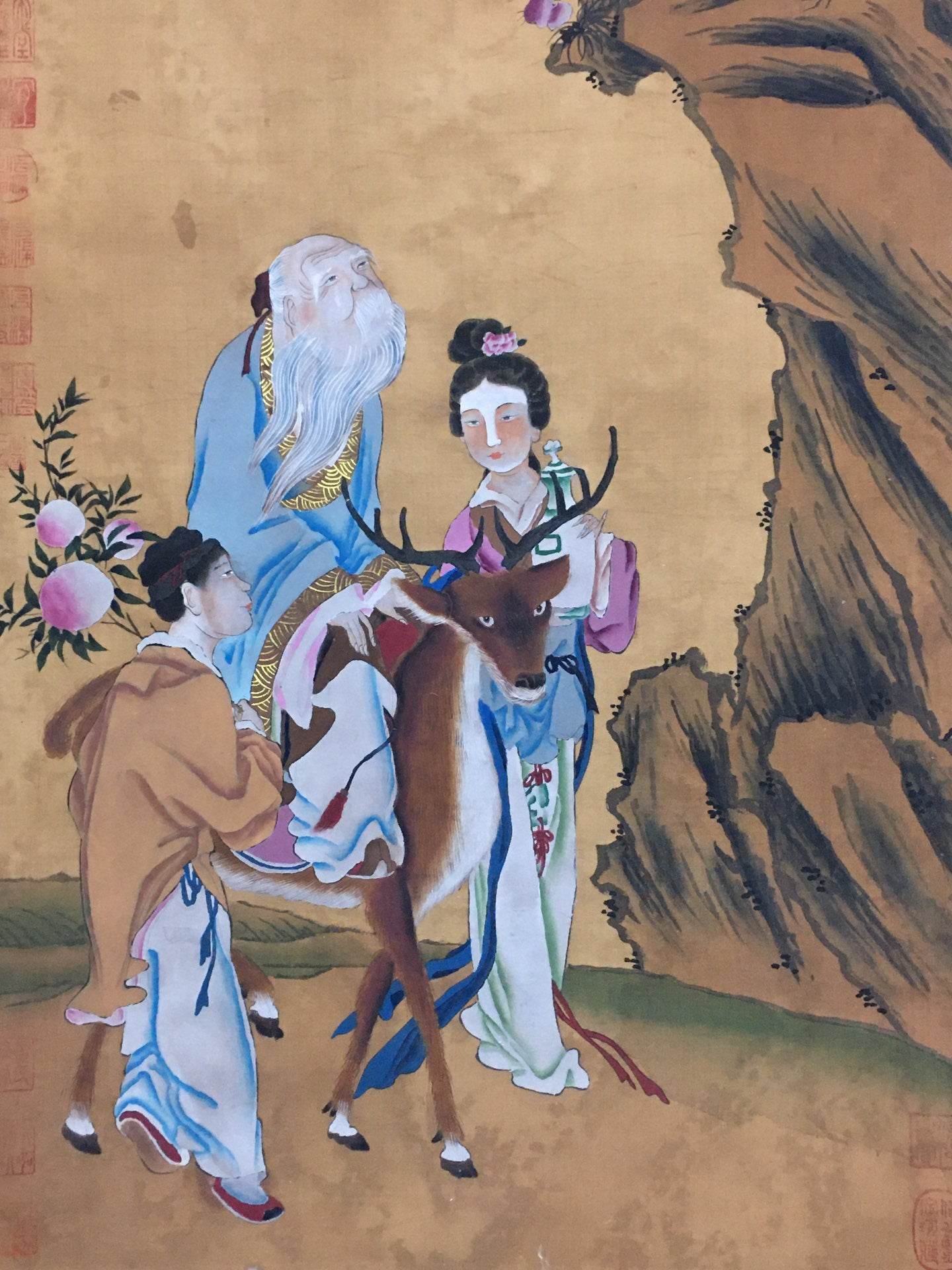 戴進中堂人物畫 - 九州墨閣