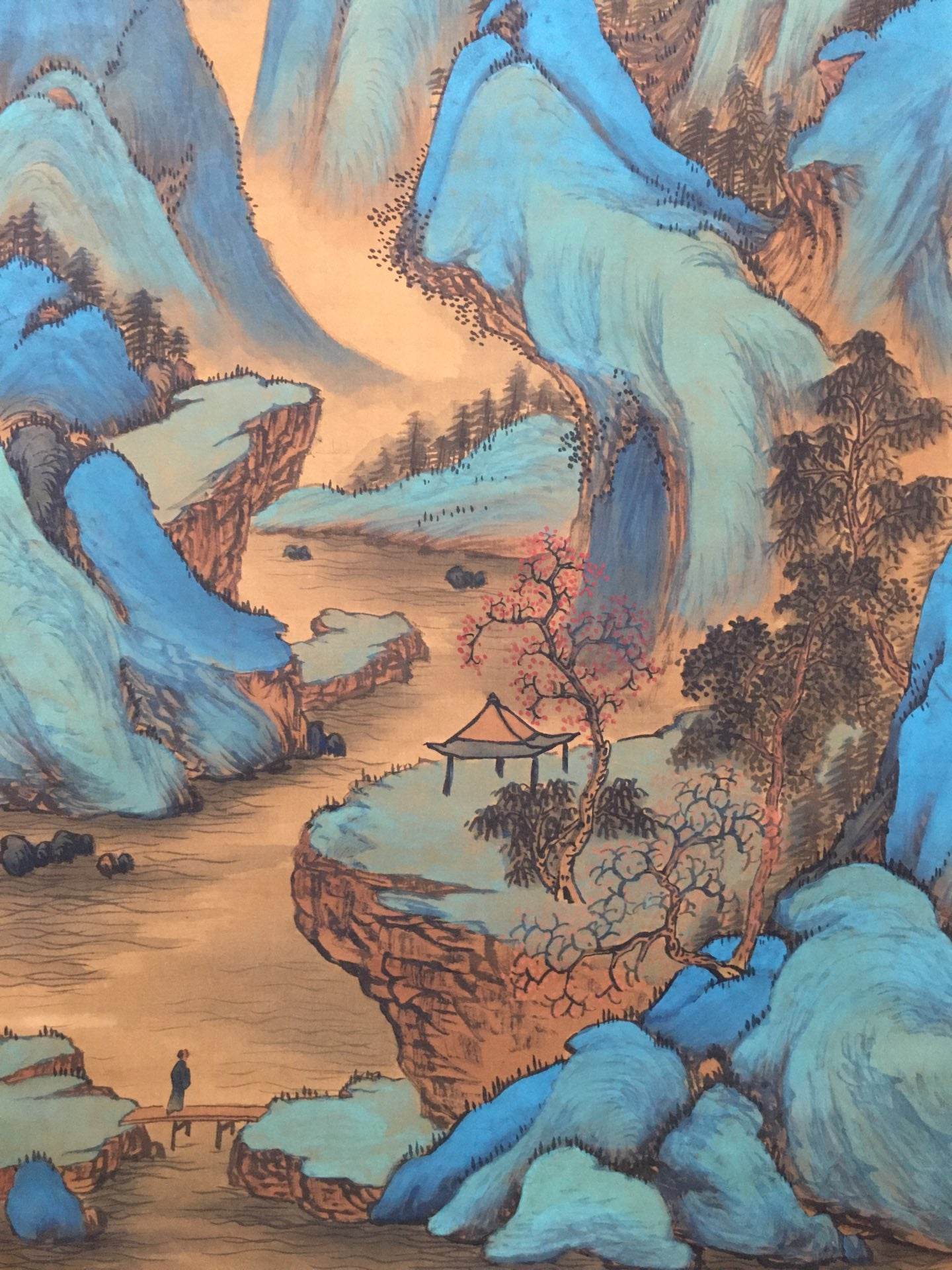 王監中堂山水畫 - 九州墨閣