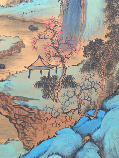 王監中堂山水畫 - 九州墨閣