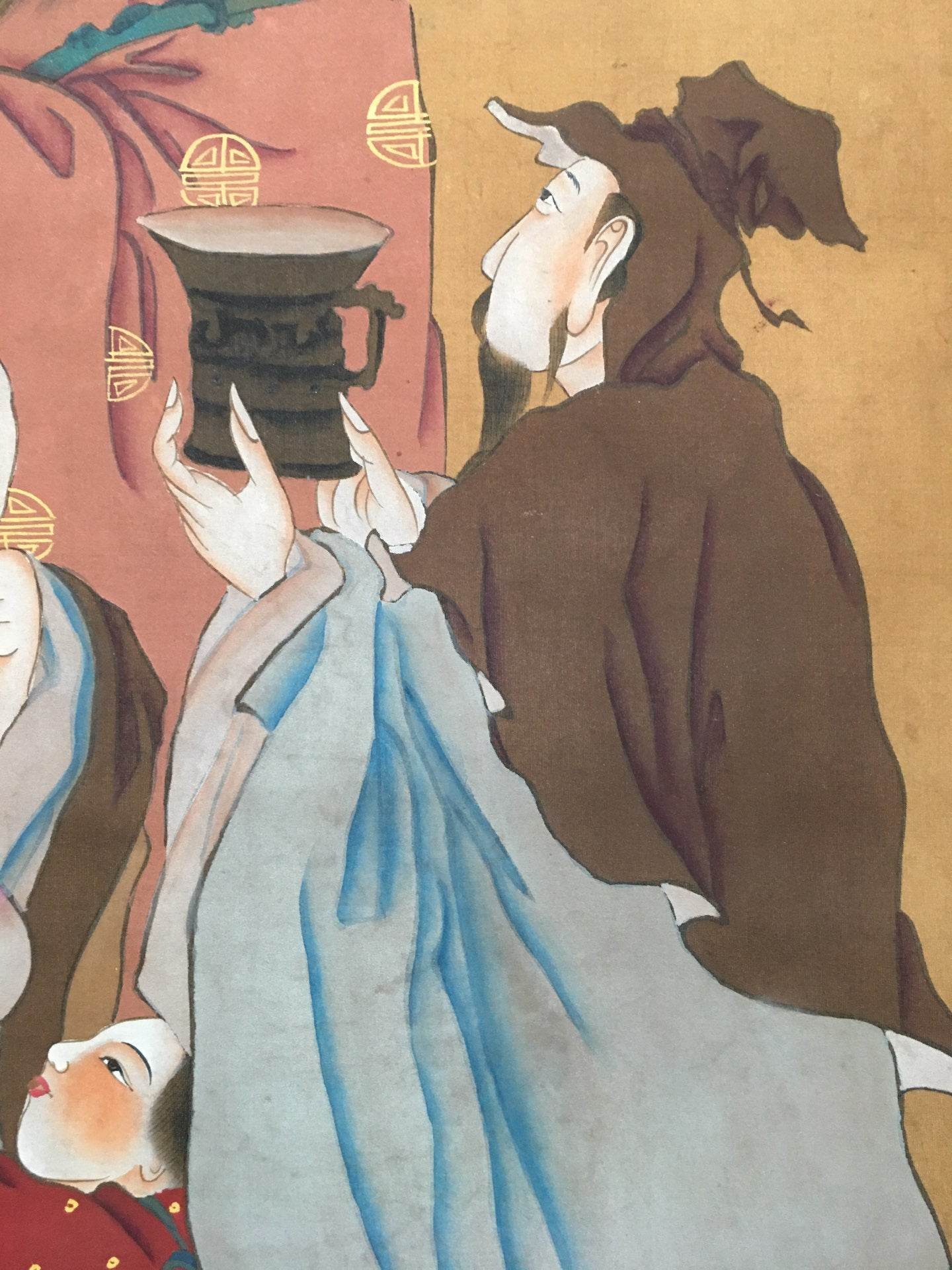 費丹旭中堂人物畫 - 九州墨閣