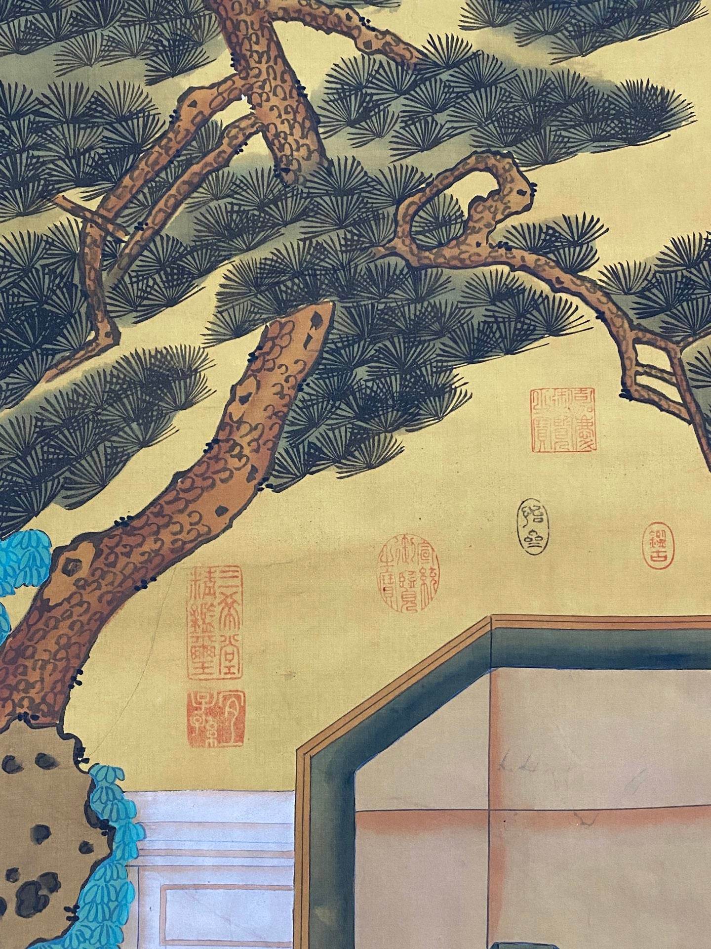 唐寅中堂人物畫 - 九州墨閣