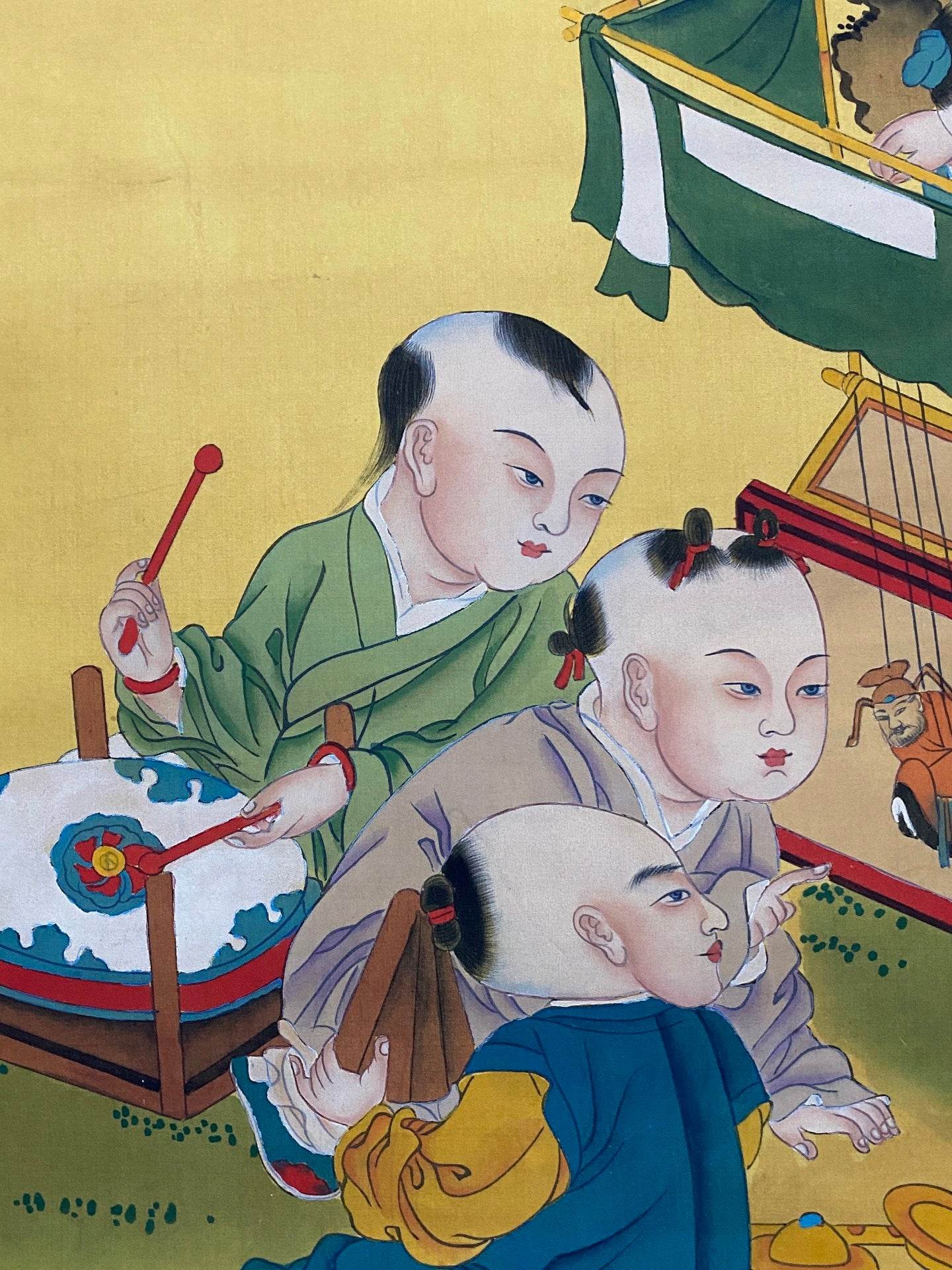 蘇漢臣中堂人物畫 - 九州墨閣