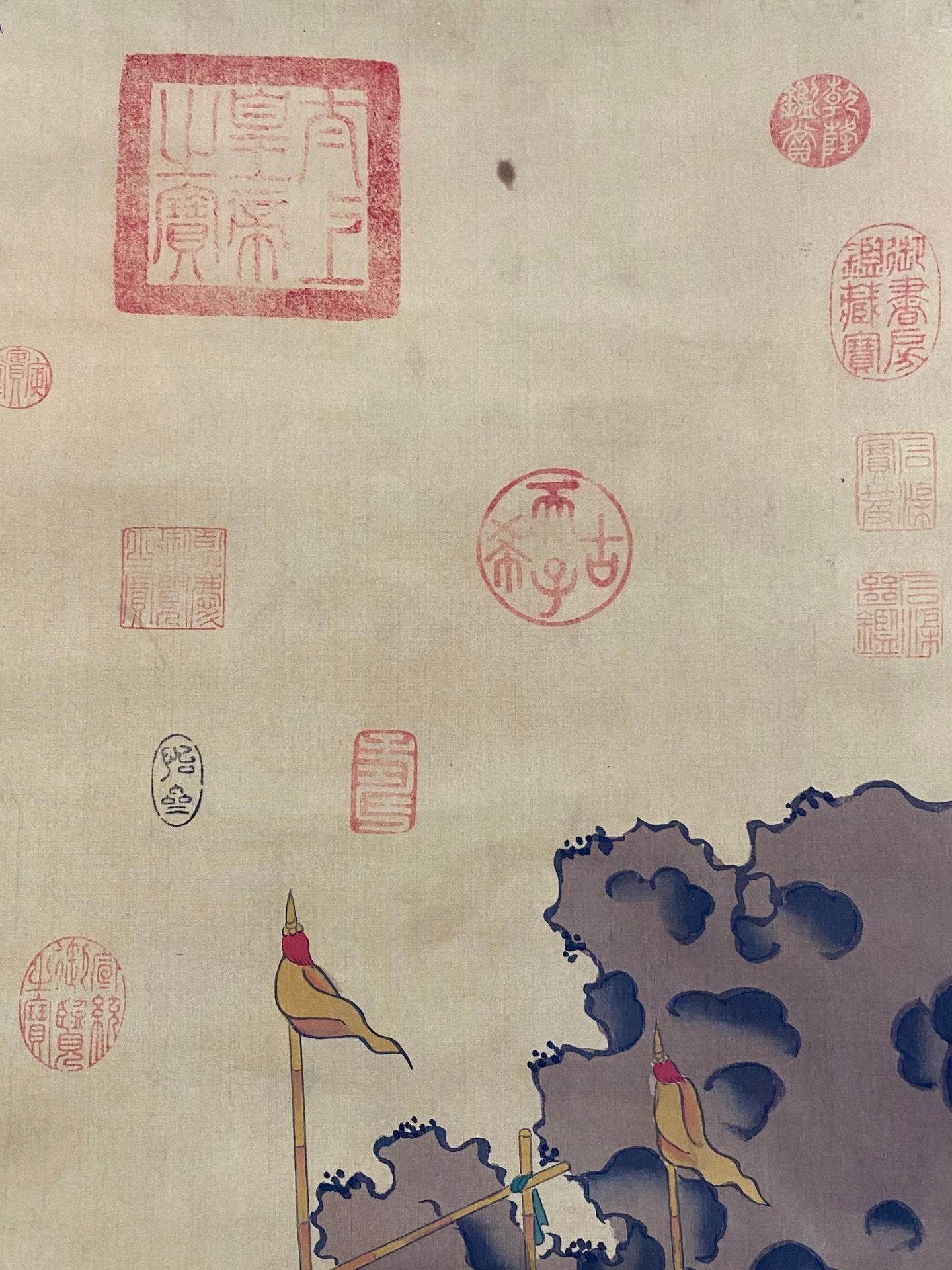 蘇漢臣中堂人物畫 - 九州墨閣