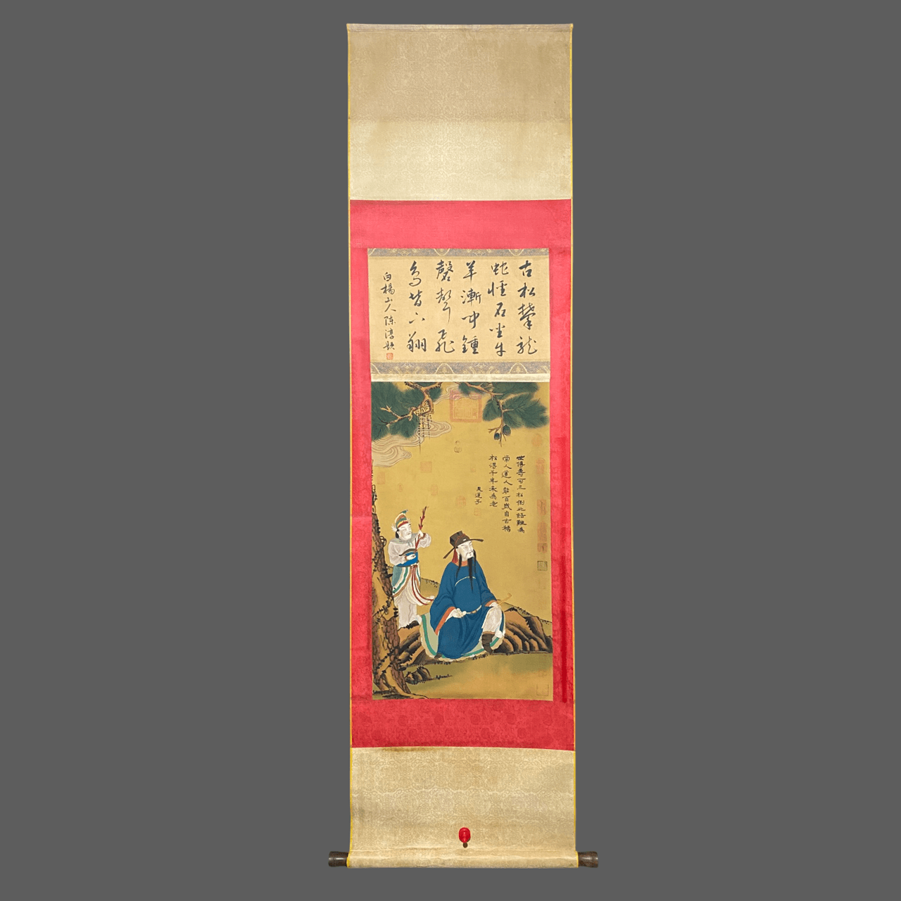 吳道子中堂人物畫 - 九州墨閣