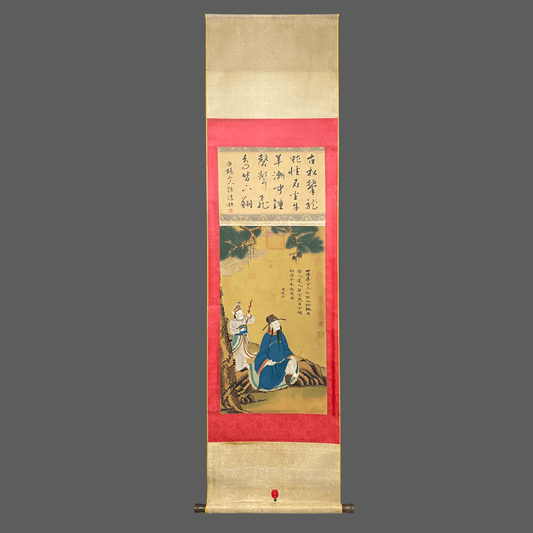 吳道子中堂人物畫 - 九州墨閣