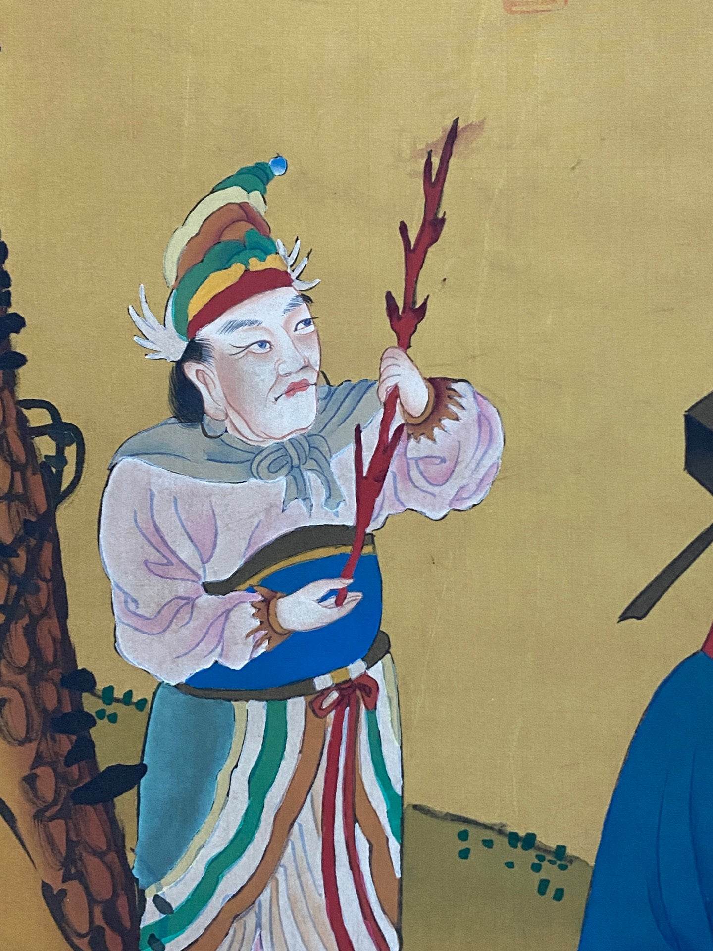 吳道子中堂人物畫 - 九州墨閣