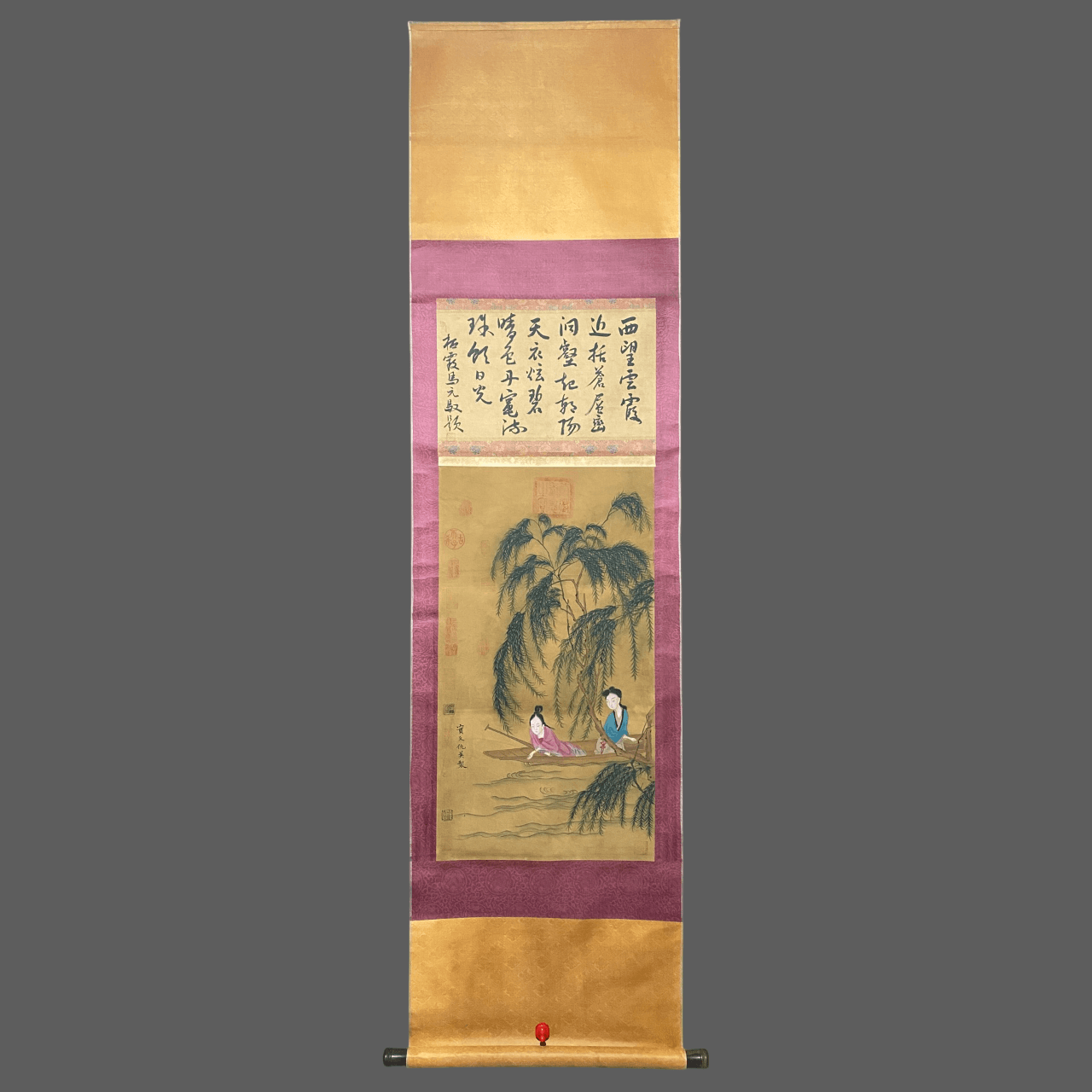 仇英中堂人物畫 - 九州墨閣