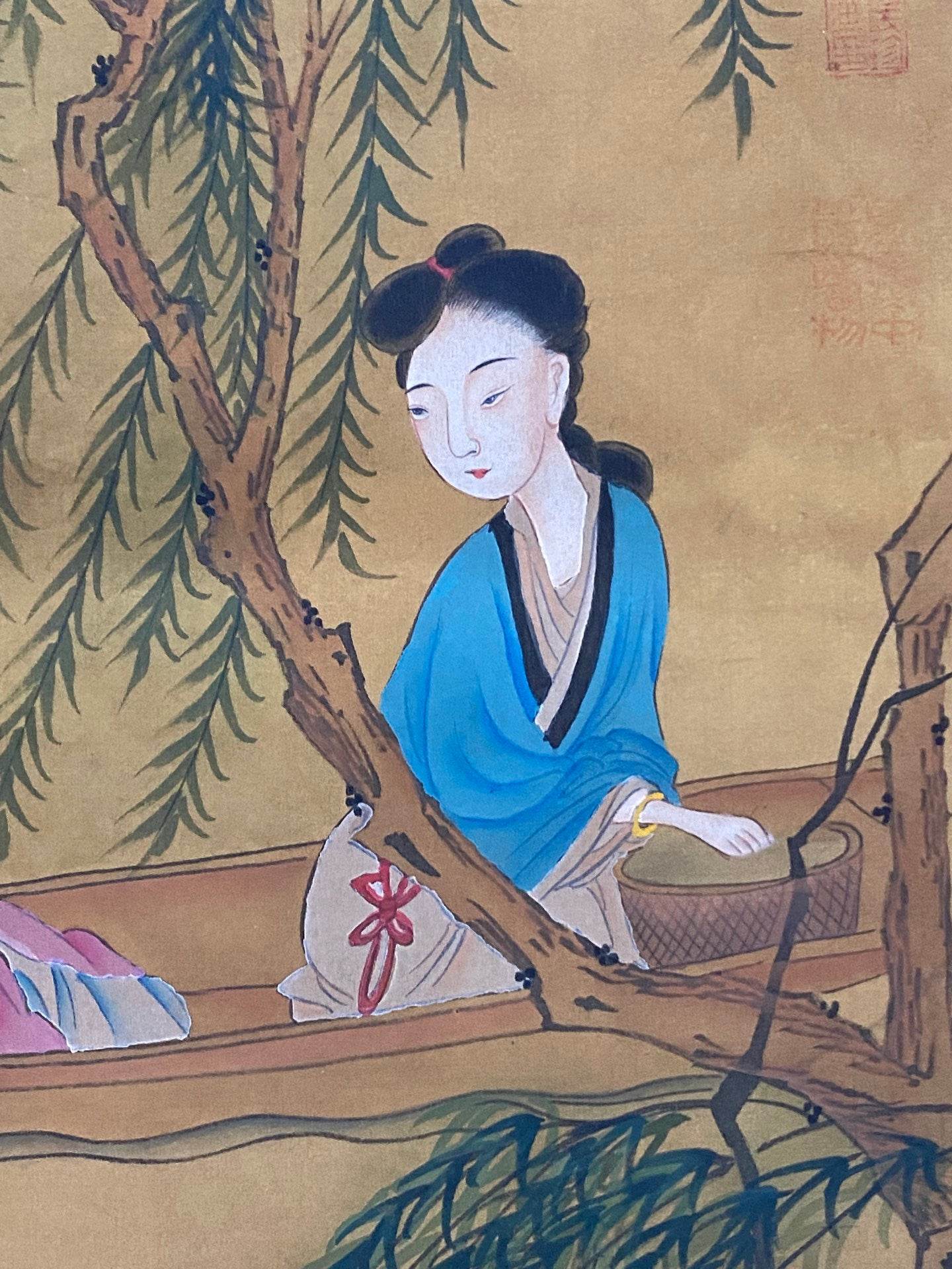 仇英中堂人物畫 - 九州墨閣