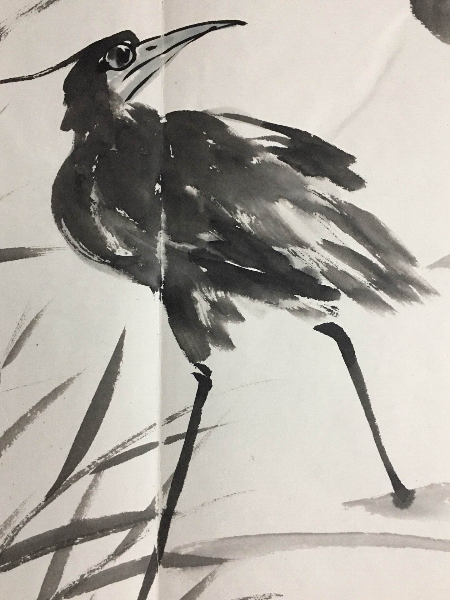 吳作人冊頁花鳥畫 - 九州墨閣