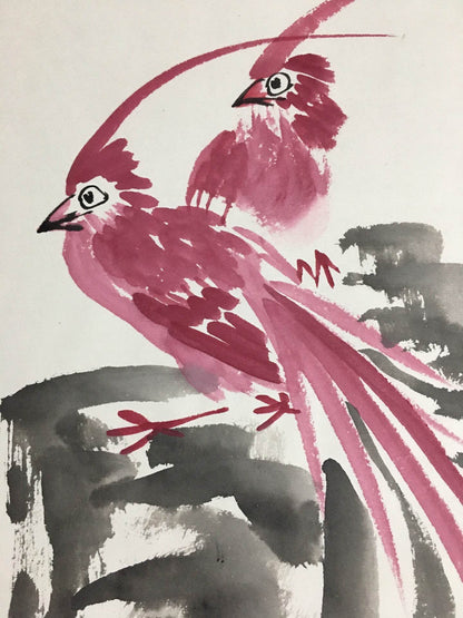 陳半丁冊頁花鳥畫 - 九州墨閣