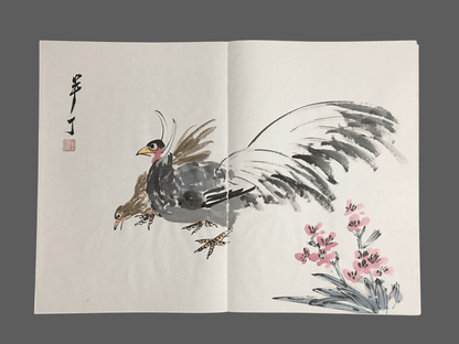 陳半丁冊頁花鳥畫 - 九州墨閣