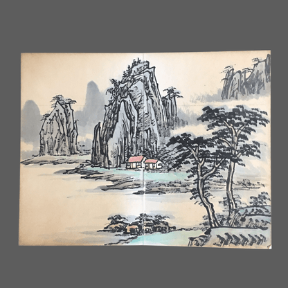 吳觀岱冊頁山水畫 - 九州墨閣