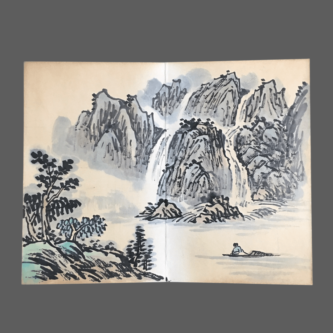 吳觀岱冊頁山水畫 - 九州墨閣