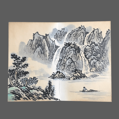吳觀岱冊頁山水畫 - 九州墨閣