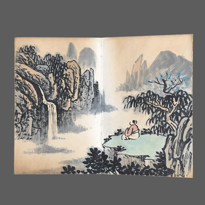 宋文治冊頁山水畫 - 九州墨閣