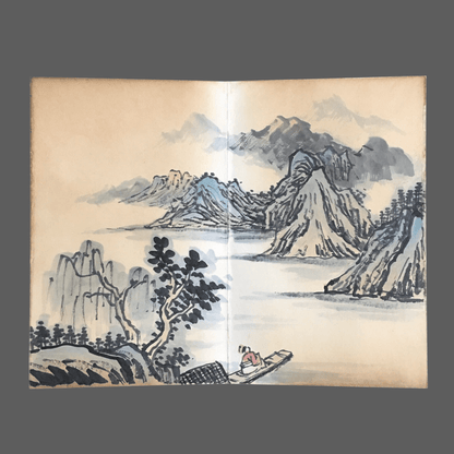 宋文治冊頁山水畫 - 九州墨閣