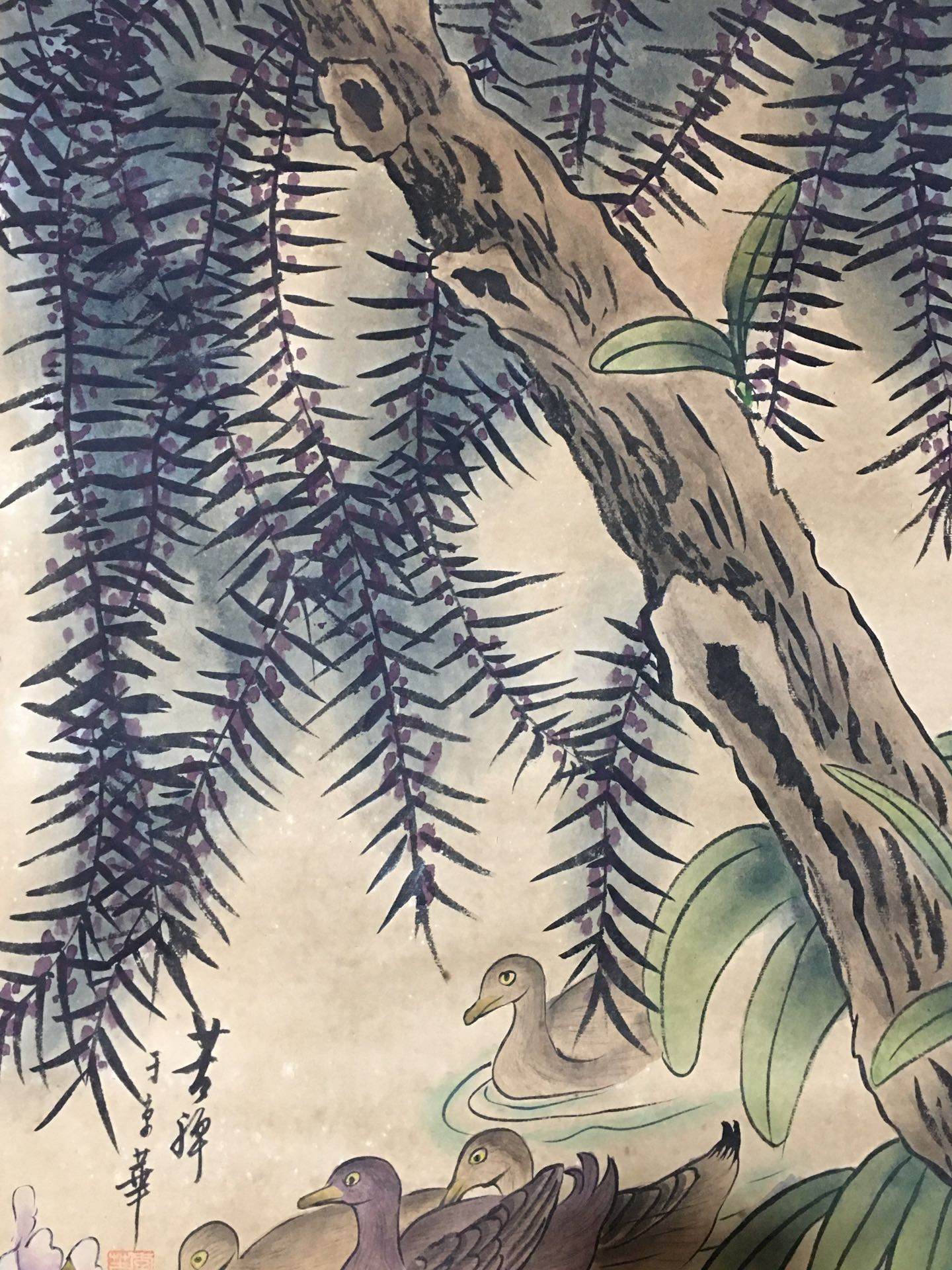 李苦禪中堂花鳥畫 - 九州墨閣