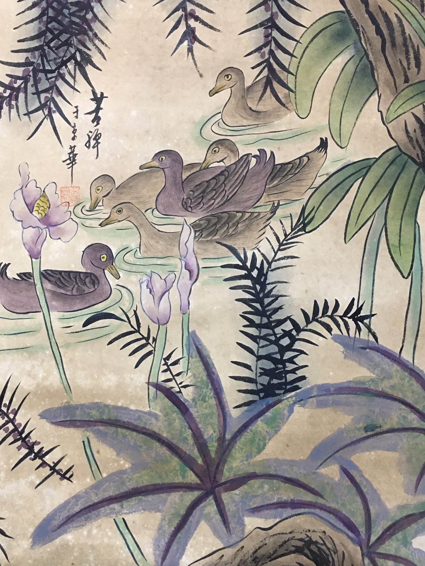 李苦禪中堂花鳥畫 - 九州墨閣