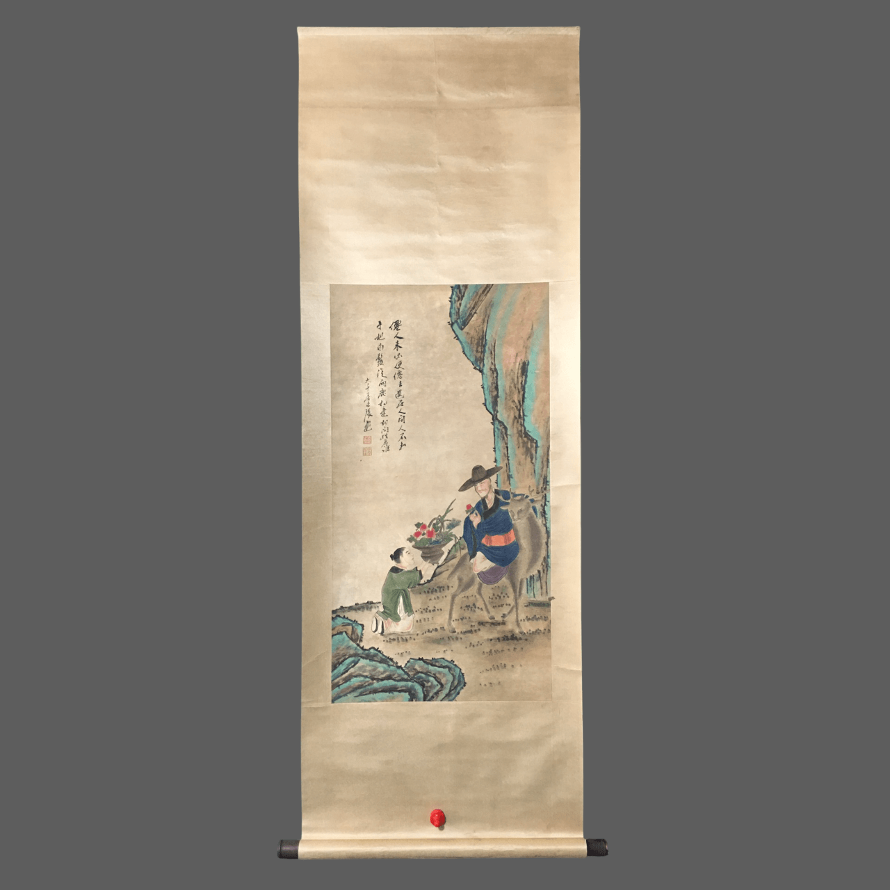 張大千中堂人物畫 - 九州墨閣