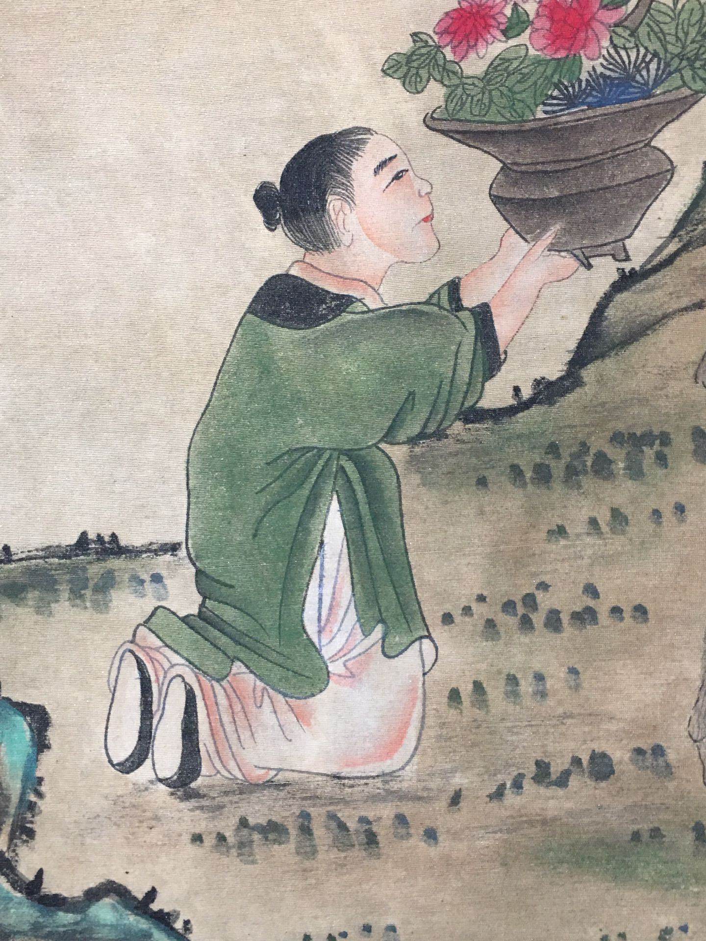 張大千中堂人物畫 - 九州墨閣