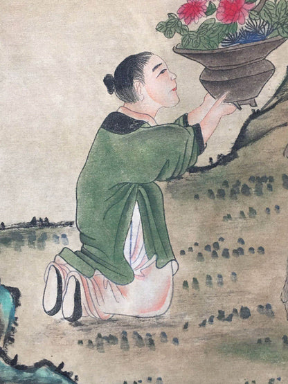 張大千中堂人物畫 - 九州墨閣