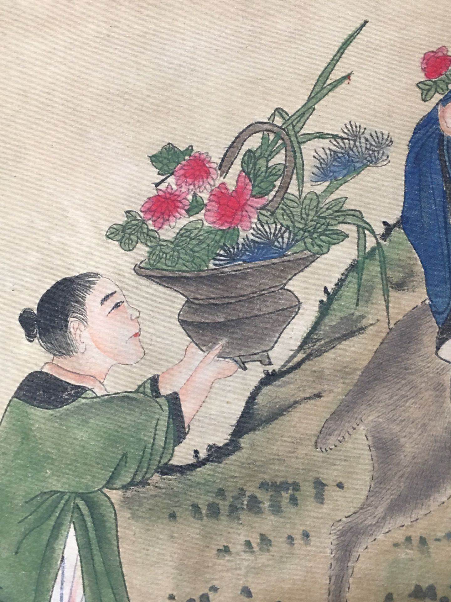 張大千中堂人物畫 - 九州墨閣