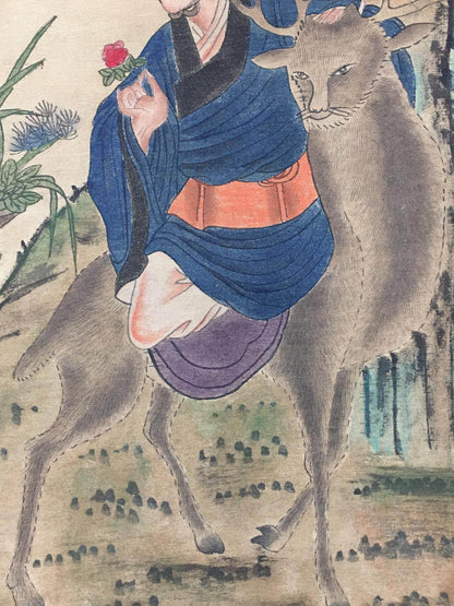 張大千中堂人物畫 - 九州墨閣