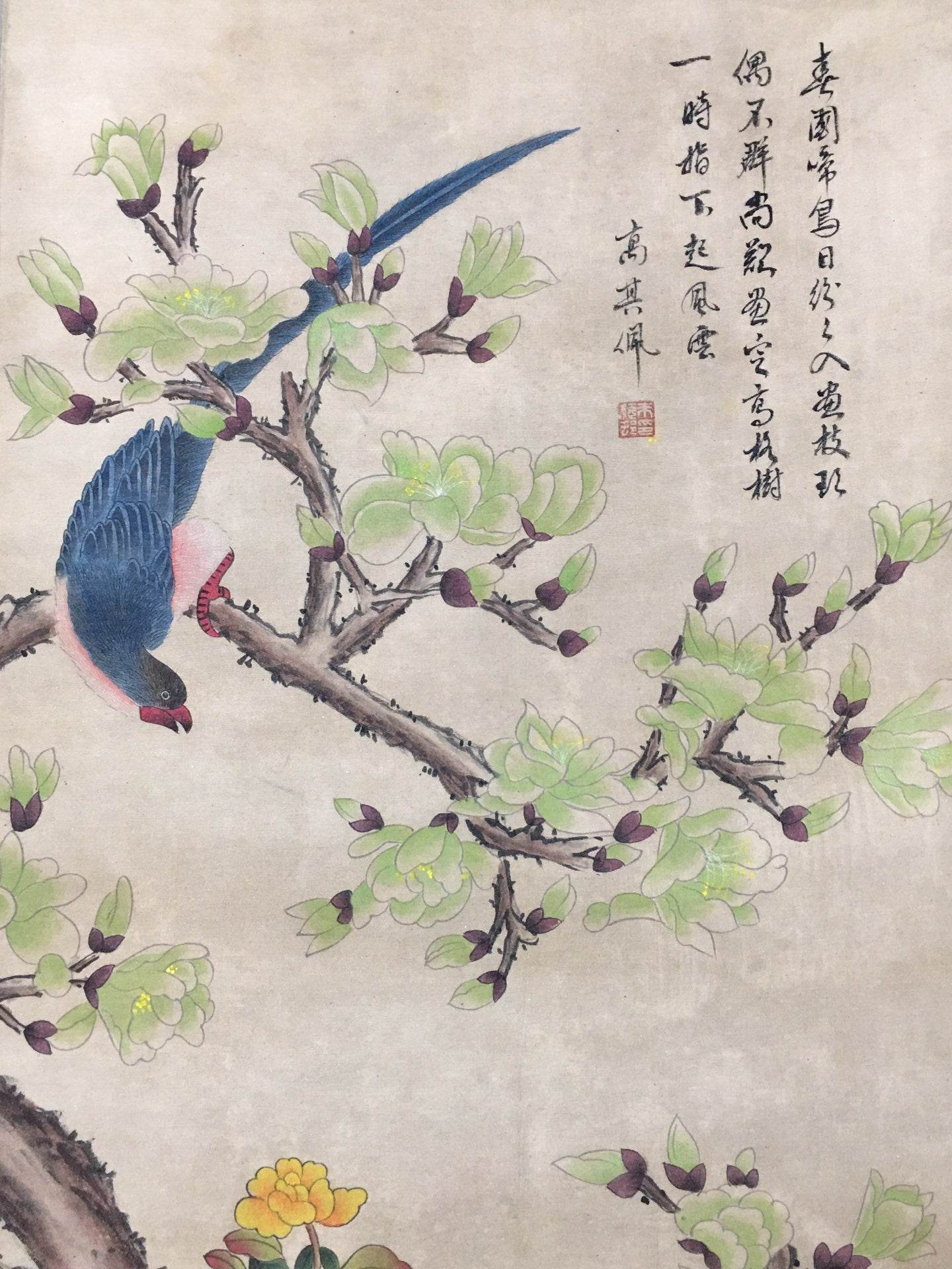 高其佩中堂花鳥畫 - 九州墨閣